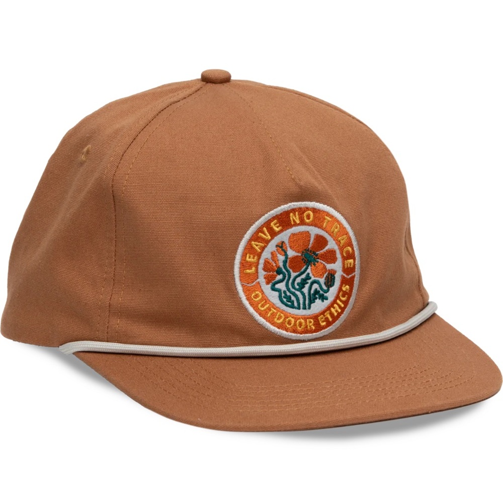 🤎 THE LANDMARK PROJECT- Leave No Trace Outdoor Ethics 5-Panel Hat
